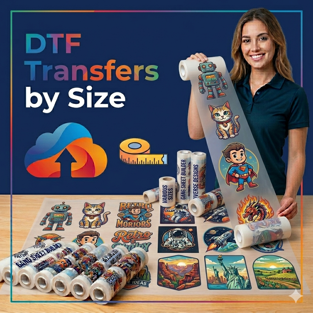 DTF Transfers by Size